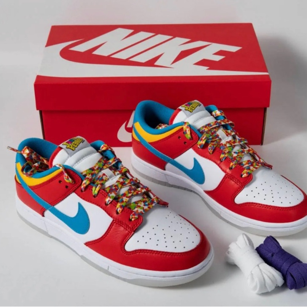 Fruity pebbles Nike dunks size 12 men’s